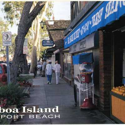 Balboa Island Newport Beach California