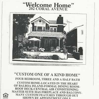 "Welcome Home" 202 Coral Avenue