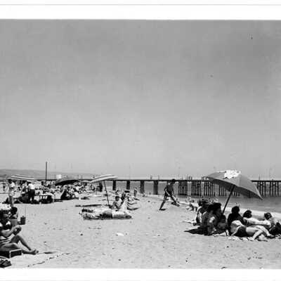 Fun on the Beach, Balboa Beach California F-7844