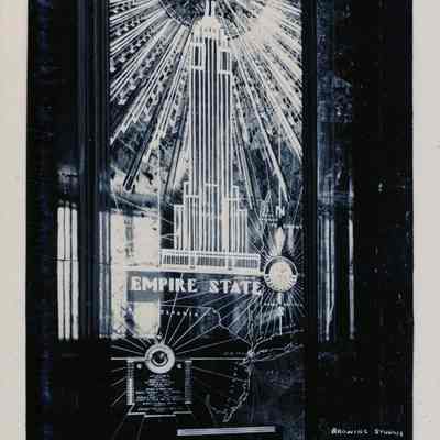 A Section of the Main Lobby Empire State Building