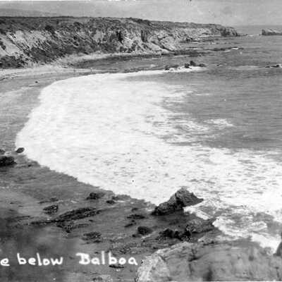 Coastline below Balboa