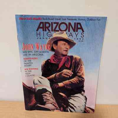 Arizona Highways John Wayne