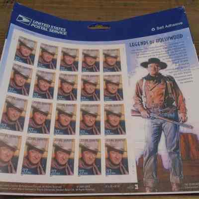 John Wayne Postal Stamps
