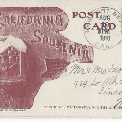 Newport Beach Cal. Corona Del Mar