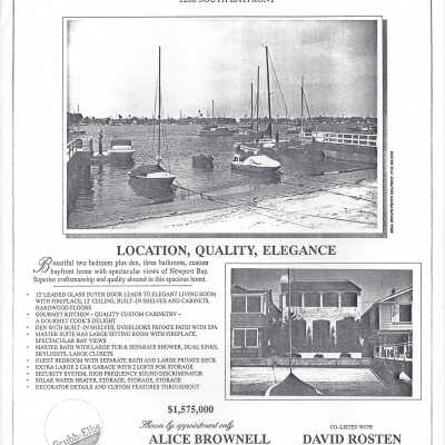 1208 South Bayfront - Advertisement