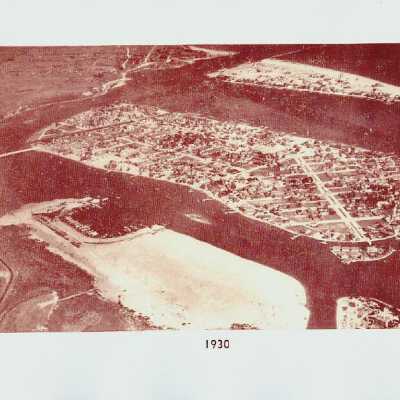 Aerial Photo of Balboa Island, 1930