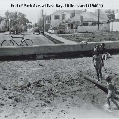 Playing on Beach at Park and East Bay Front