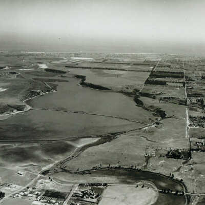 Aerial photo of Upper Newport Bay, 1948