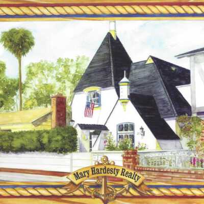 203 Emerald Avenue - Postcard Image