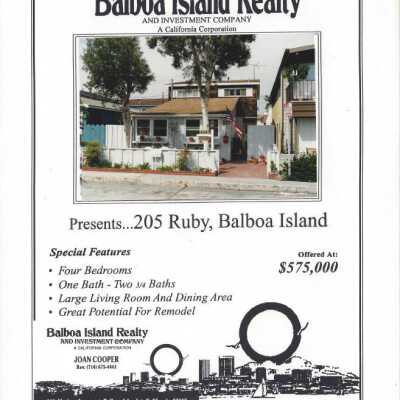 205 Ruby Avenue Real Estate Advertisement