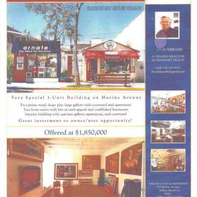 331 Marine Avenue Sale Advertisement