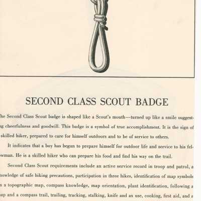 Second Class Scout Badge