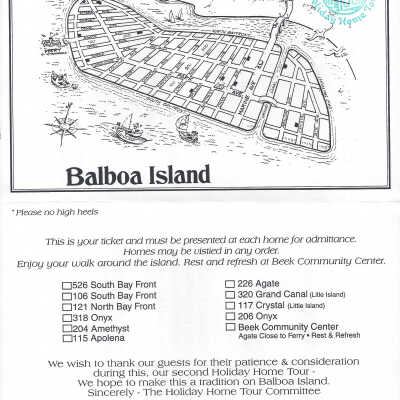 Holiday Home Tour Advertisement