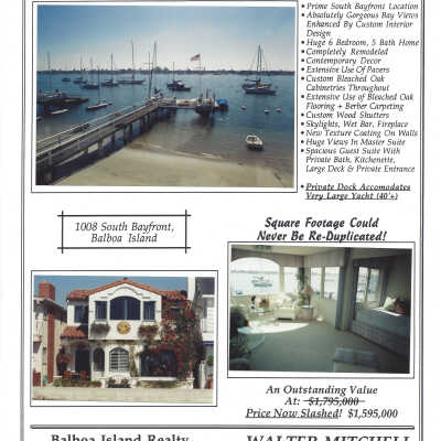 1008 S Bayfront - Advertisement