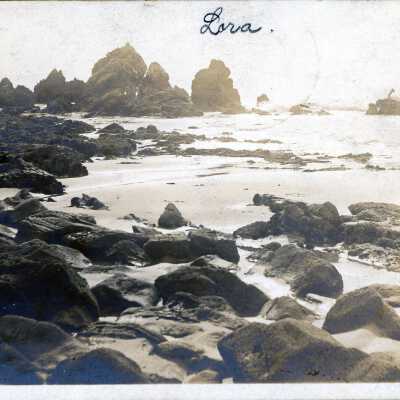 Photograph Postcard of Rocky Point, no title