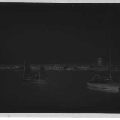 2018.53.15 Newport Harbor with the Balboa Island Watertower: Origformat: Print-Photographic