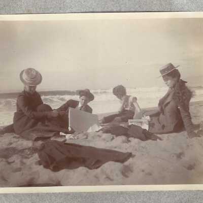 Family at the Beach Photo 2
