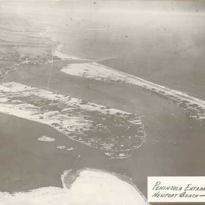 Peninsula Entrance Newport Beach, 1922