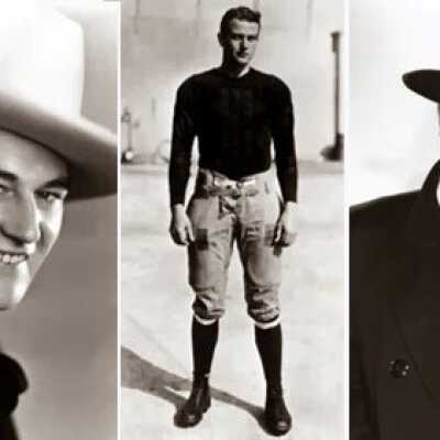 John Wayne - Highschool and USC Photos