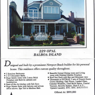 229 Opal Avenue - Advertisement