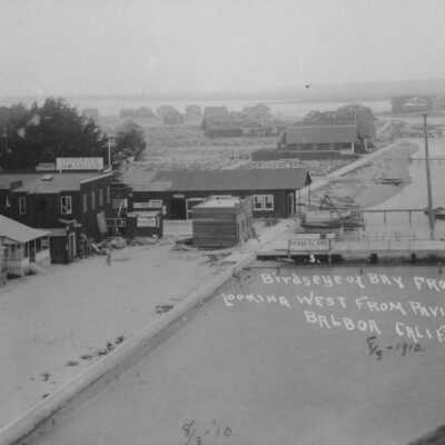 Balboa Looking West from Pavilion, 1910
