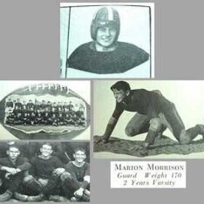 John Wayne's High School Yearbook