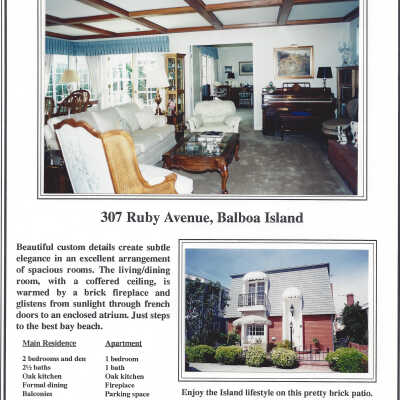 307 Ruby Avenue - Advertisement