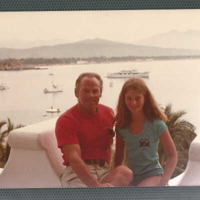 Bert Minshall and Daughter