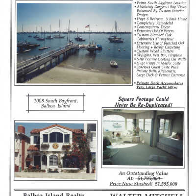 1008 South Bay Front - Advertisement