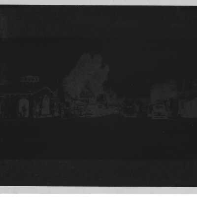 Negative Photo of Marine Avneue in 1939
