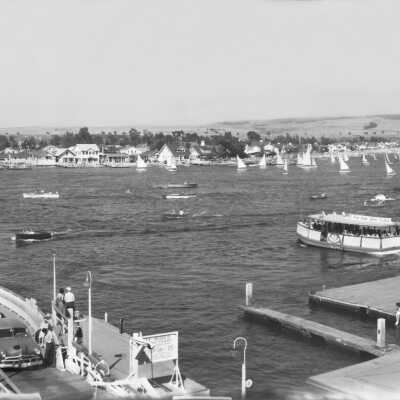 Panoramic View of Balboa Island