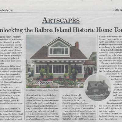 Newport Beach Independent - Historic Home Tour