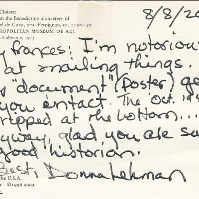 Donation Note