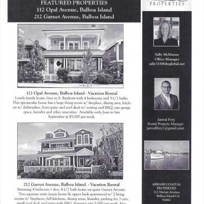 Balboa Island Rentals