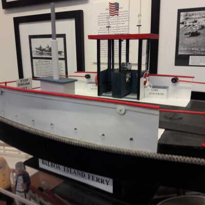 Balboa Island Ferry Model
