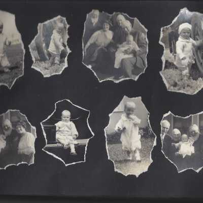Top, third image: Lewis, Bonibel, Sarah (mother),W.S. Collins, Neal