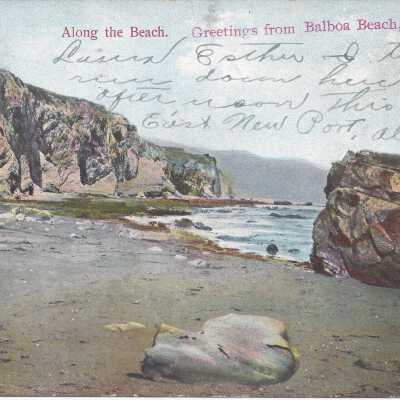 Balboa Beach - Postcard