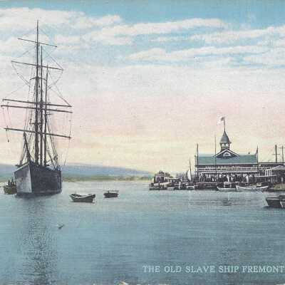 The Old Slave Ship Fremont, Balboa, Cal.