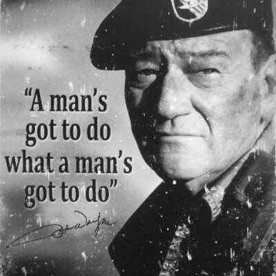 John Wayne - Poster