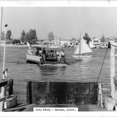 Auto Ferry- Balboa, Calif. 1110