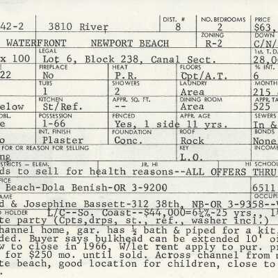 3810 River Avenue Info Card
