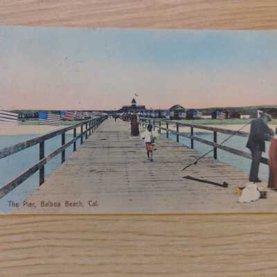The Pier, Balboa Beach, Cal.