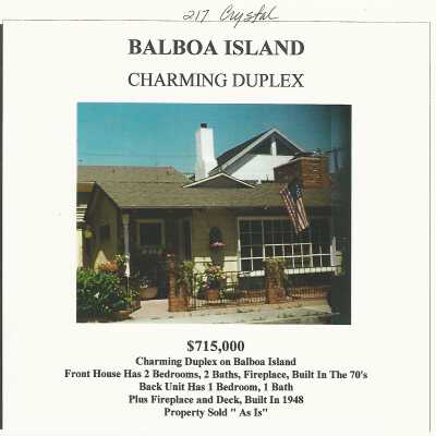 217 Crystal Avenue Real Estate Fliers