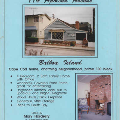 114 Apolena Avenue - Advertisement