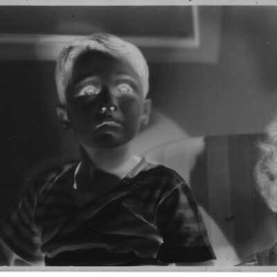 Mike as a young boy: Origsize: 4.25 x 3 inches; Origformat: Negative; Resolution: 4x6, 300 d
