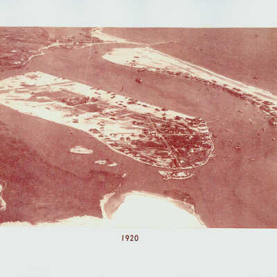 Aerial Photo of Balboa Island and Peninsula, 1920