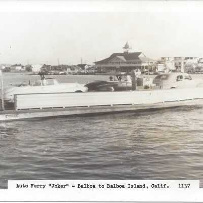 Auto Ferry "Joker" - Postcard