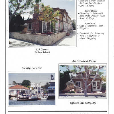 125 Garnet Avenue - Advertisement