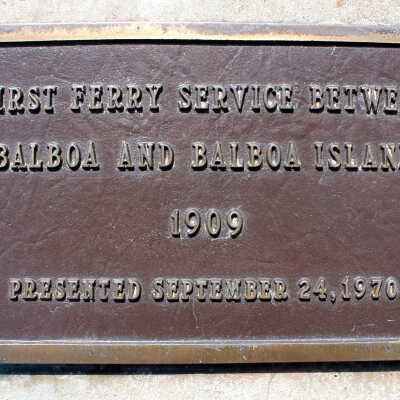 Ferry Plaque