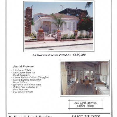 216 Opal Avenue - Advertisement